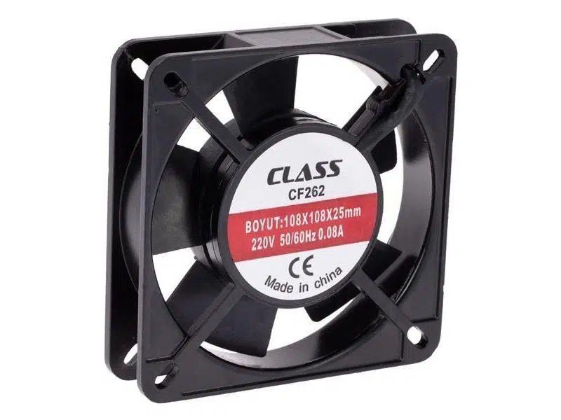 Class 108x108x25mm AC 220Volt Fan - 1Adet