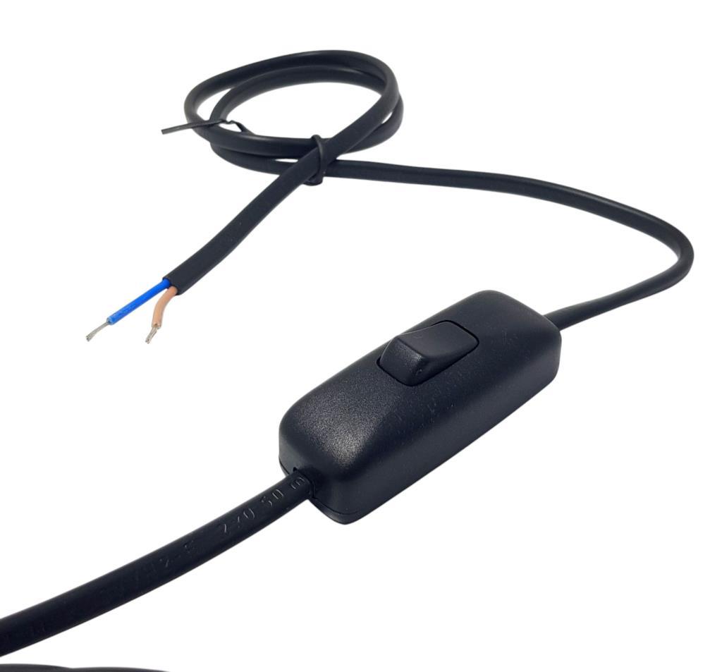 Electroon 220Volt Anahtarlı Power Kablo 1 mt