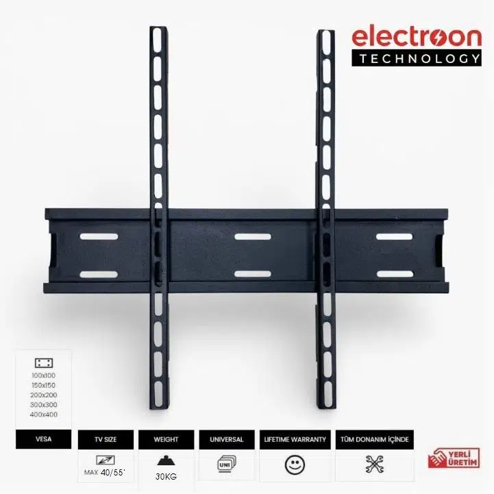 electroon 40-55'' 102-40Ekran Sabit LCD-LED TV Duvar Askı Aparatı