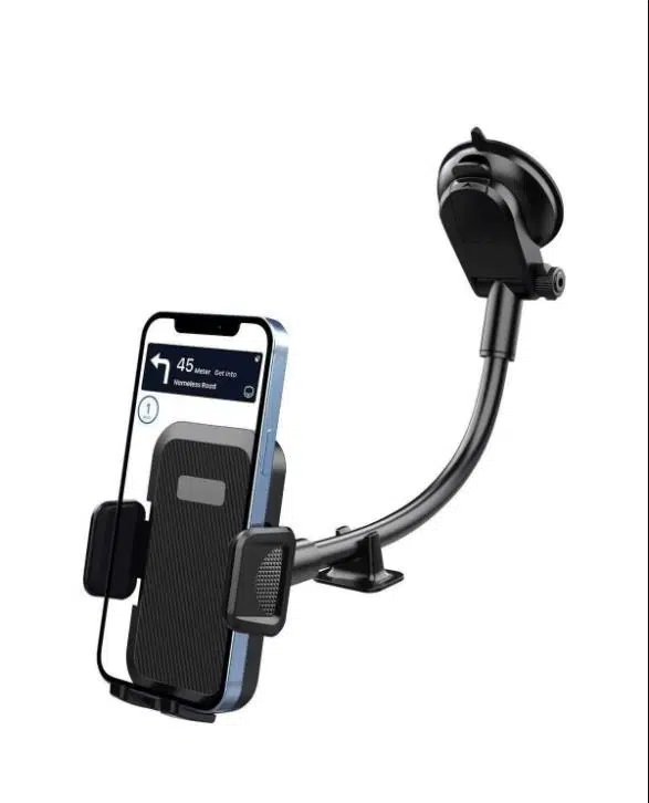 electroon ML-201 Ayarlanabilir Vakum Kilitli Cam Ve Torpidoya Takılabilen Telefon Tutucu