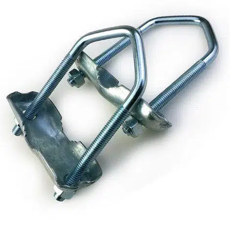 Electroon Çelik Anten Montaj Kelepçesi 13cm - 2Adet