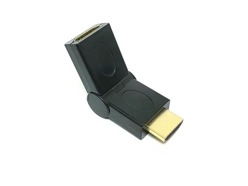 electroon HDMI DİŞİ-ERKEK Çevirici L Tipi 90derece Hareketli