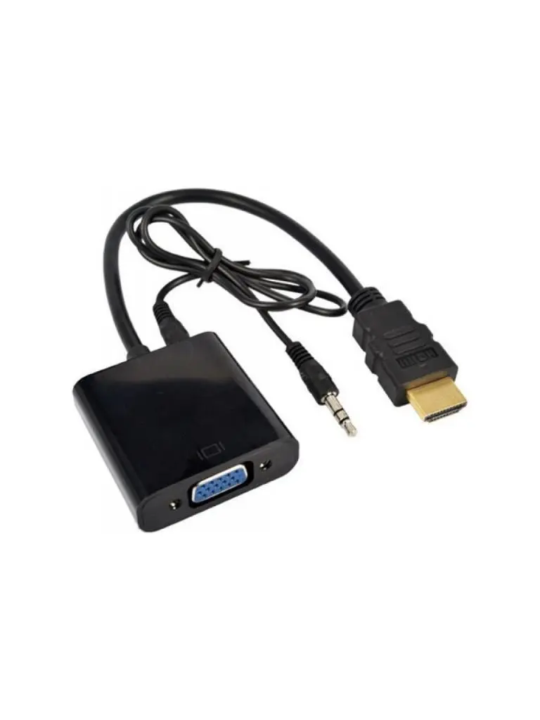electroon HDMI to VGA Kablo Çevirici Ses Çıkışlı