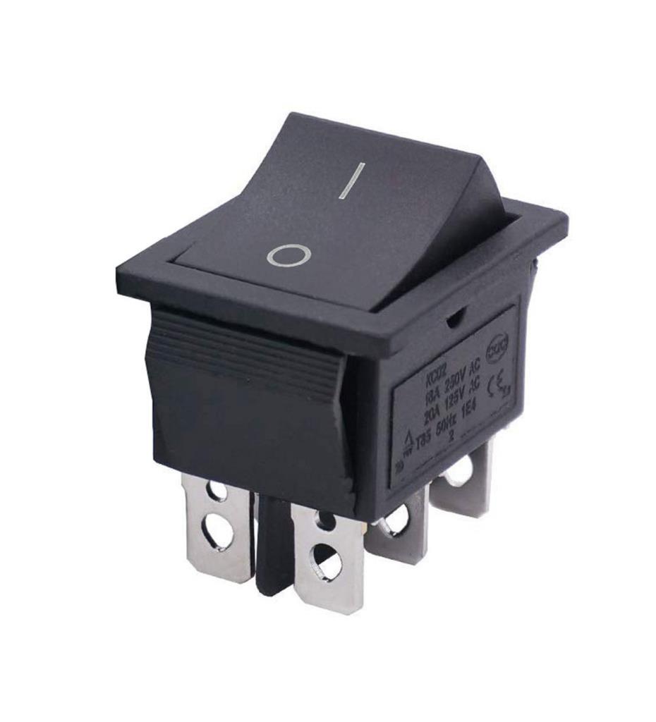 Electroon Işıksız Yaylı Anahtar 6pin 30x20mm