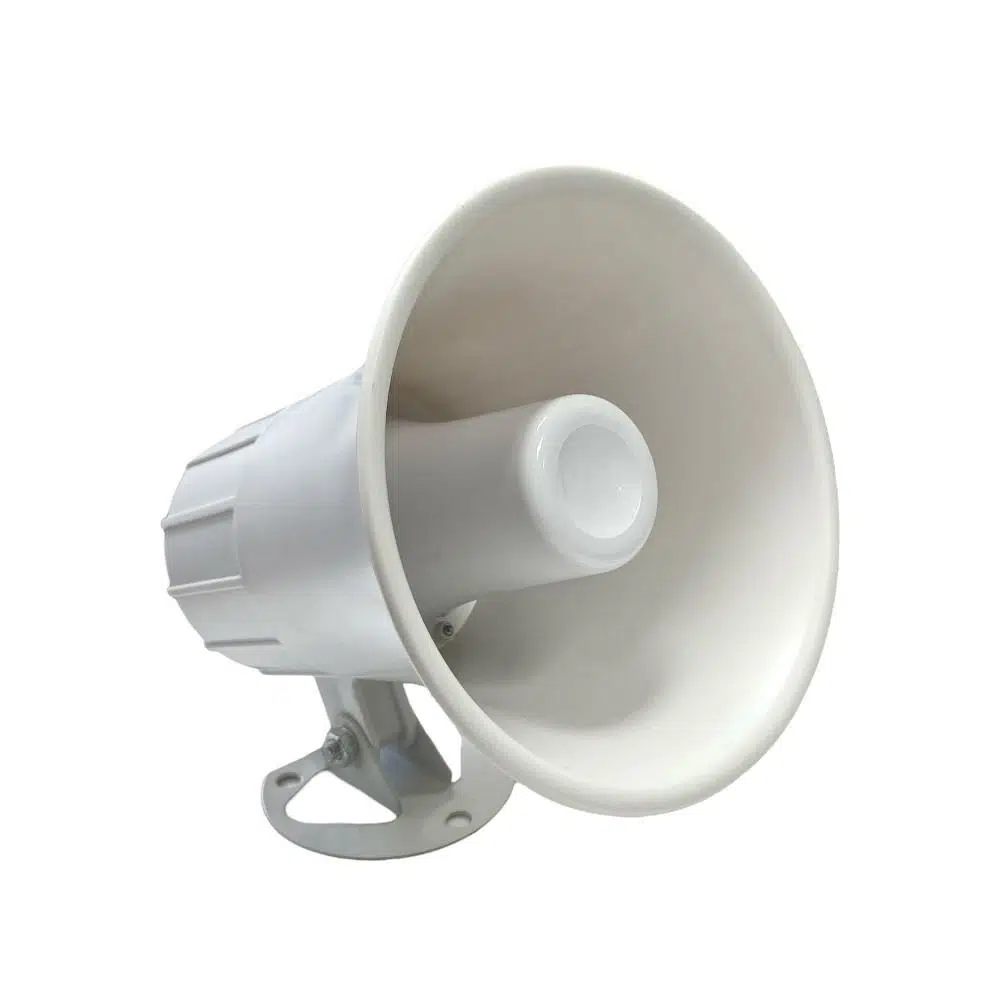 electroon 13cm Mini Beyaz Horn Hoparlör 20Watt 16ohm