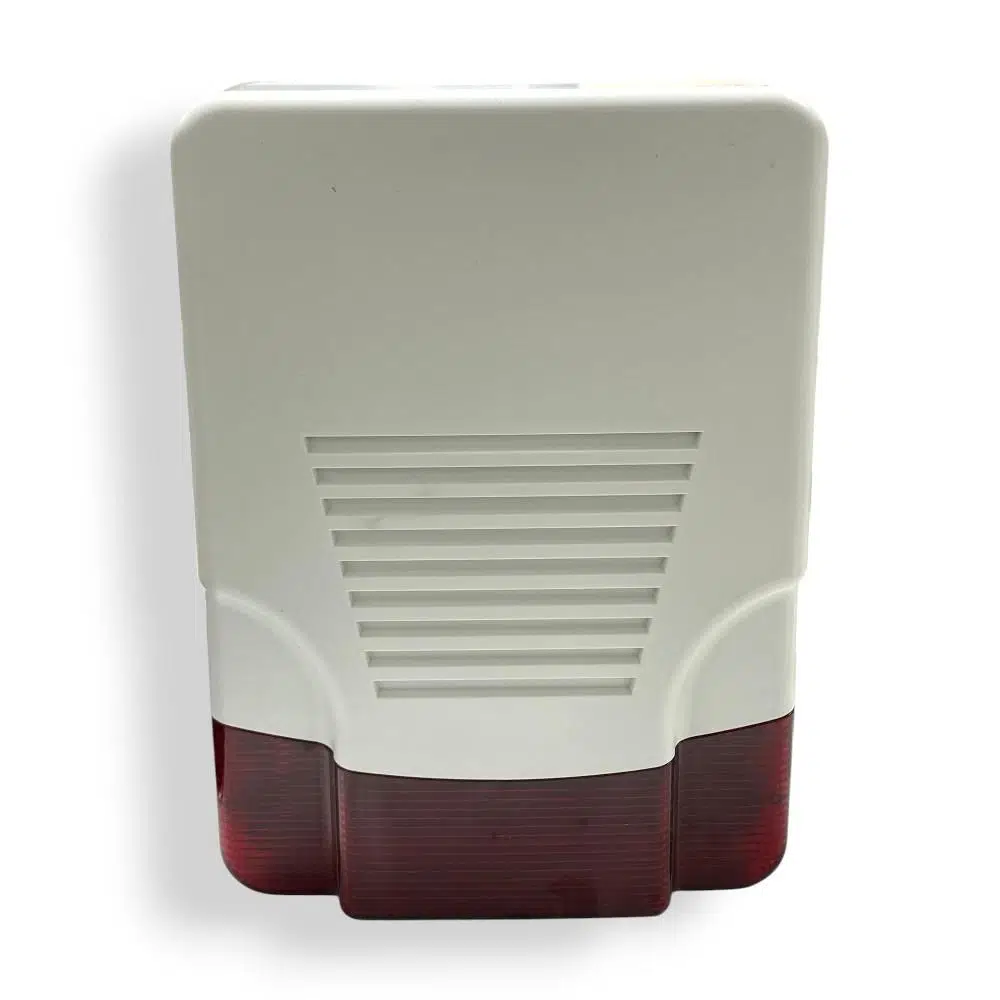 Electroon Sahte Siren Kırmızı-Mavi Flaşör Ledli DC 12Volt 19x27x6cm