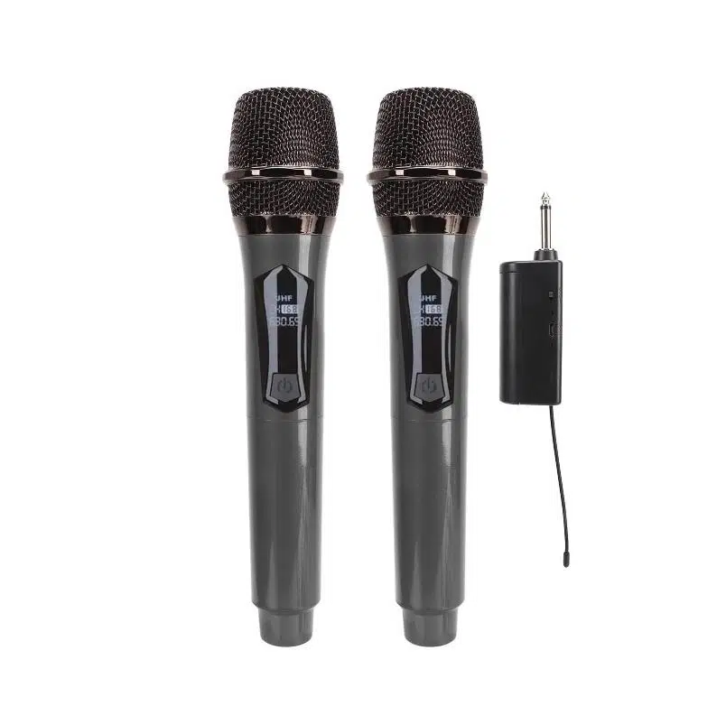 electroon T-MT07-EE UHF Sabit Frekanslı 2 Adet Kablosuz Telsiz El Mikrofon