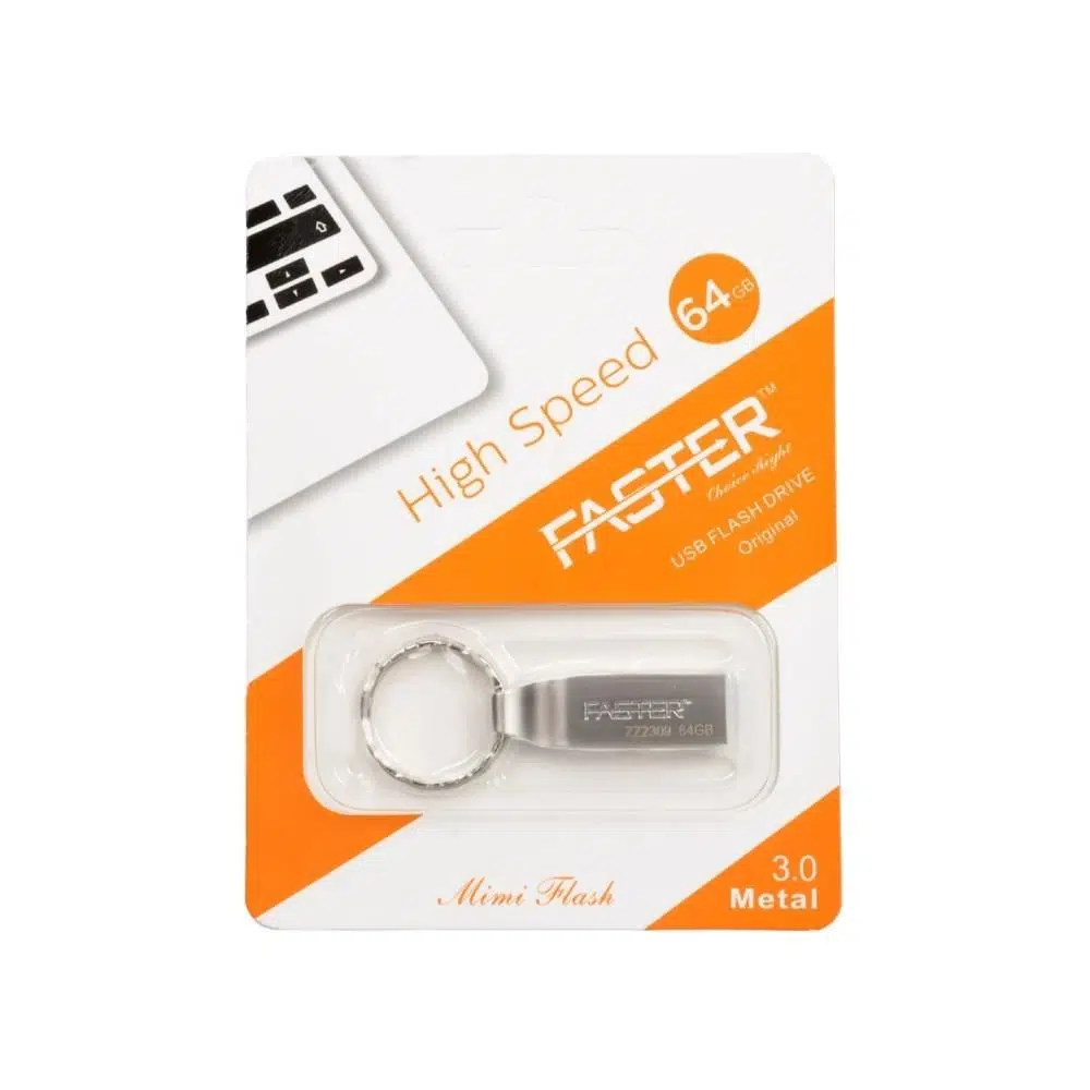 Faster 64Gb Metal USB Flash Bellek