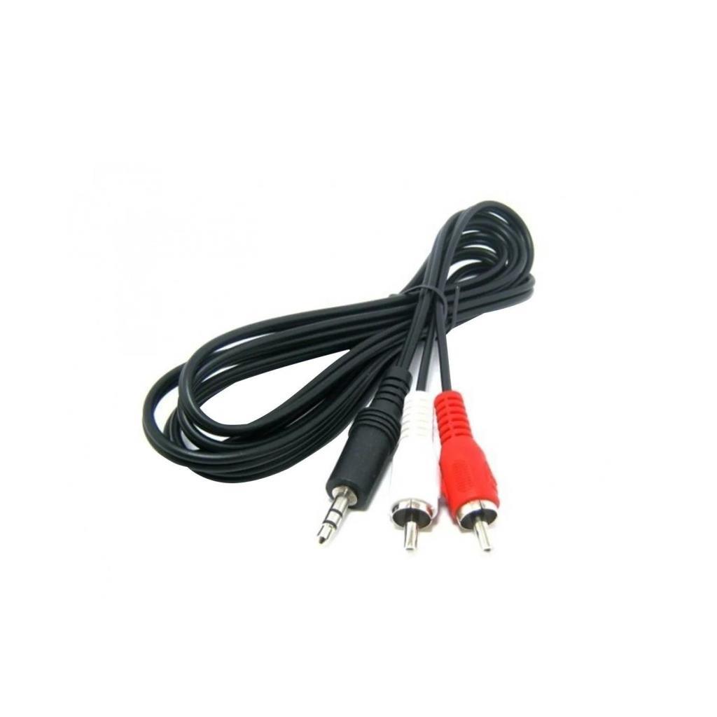 Fully 2RCA-3.5mm 1.5mt Stereo Gold Aux Silikon Kablo