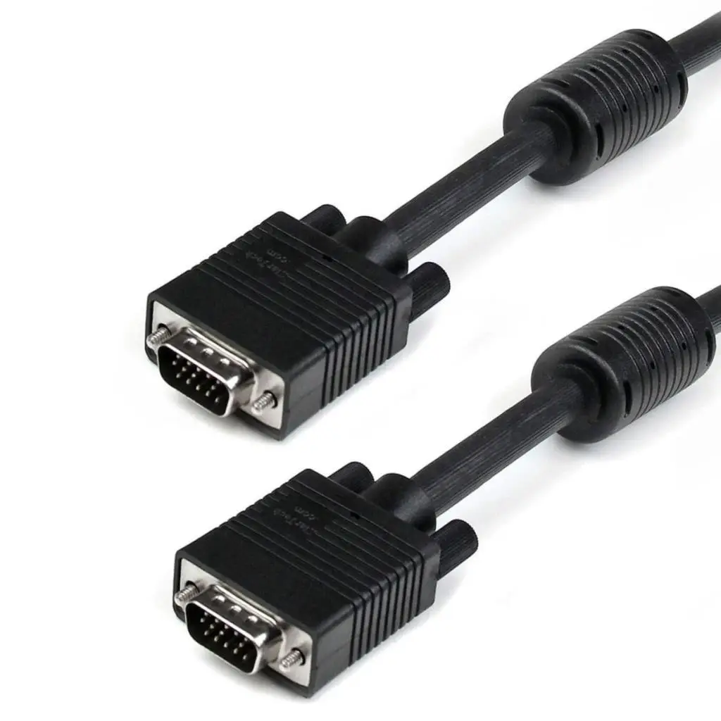 Fully Filtreli VGA Kablo Siyah - 10Metre
