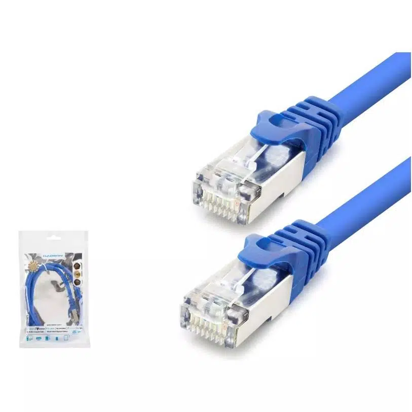 Hadron 60cm CAT7 Patch Kablo - Mavi