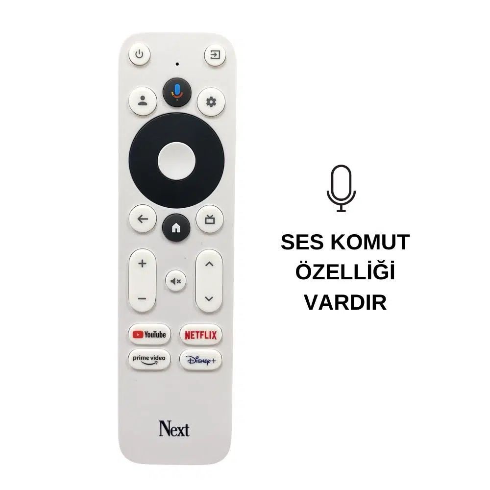 Next 4K TV Stick Tv Box Orijinal Kumanda - Ses Komutlu