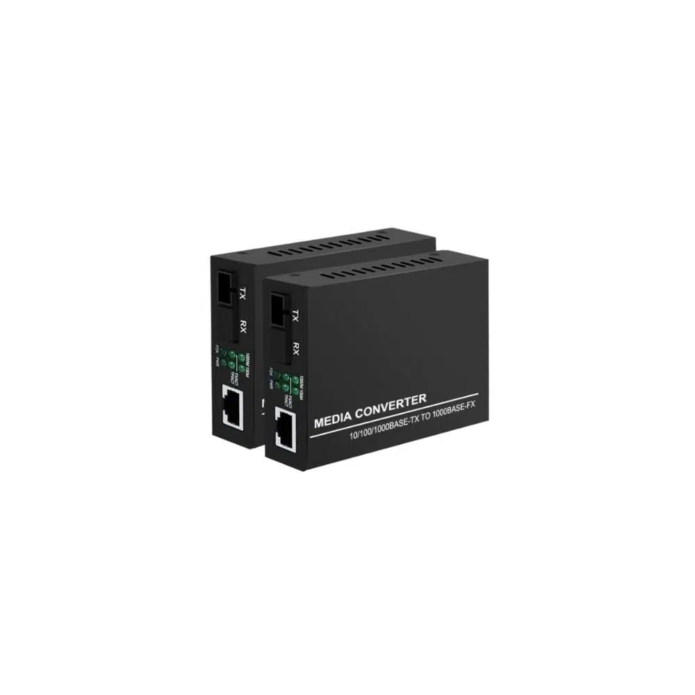 Novacom NVC-921SW Fiber Optik Media Converter Set