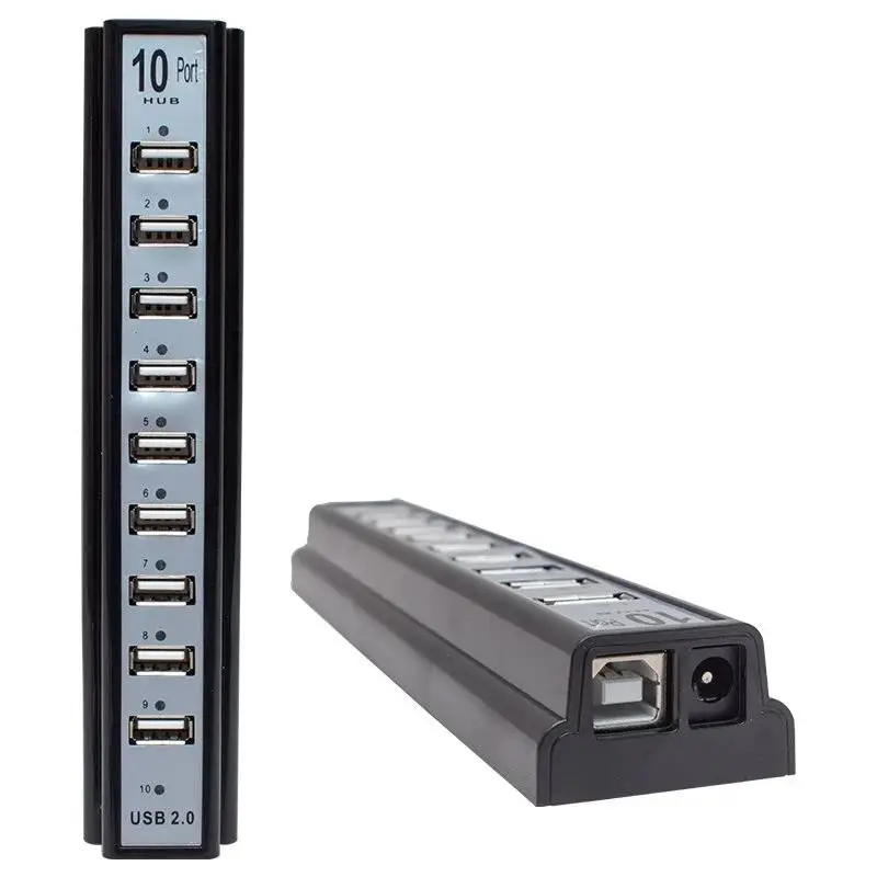 Powermaster 10 Port Usb 2.0 Adaptörlü Usb Hub Çoklayıcı