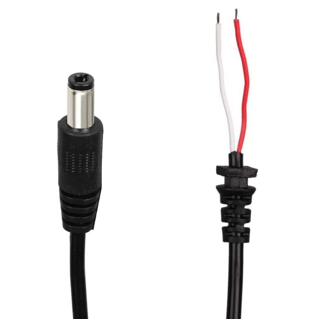 Powermaster 5.5x2.5mm Düz Jak Fişli 1.2mt Notebook Adaptör Kablosu
