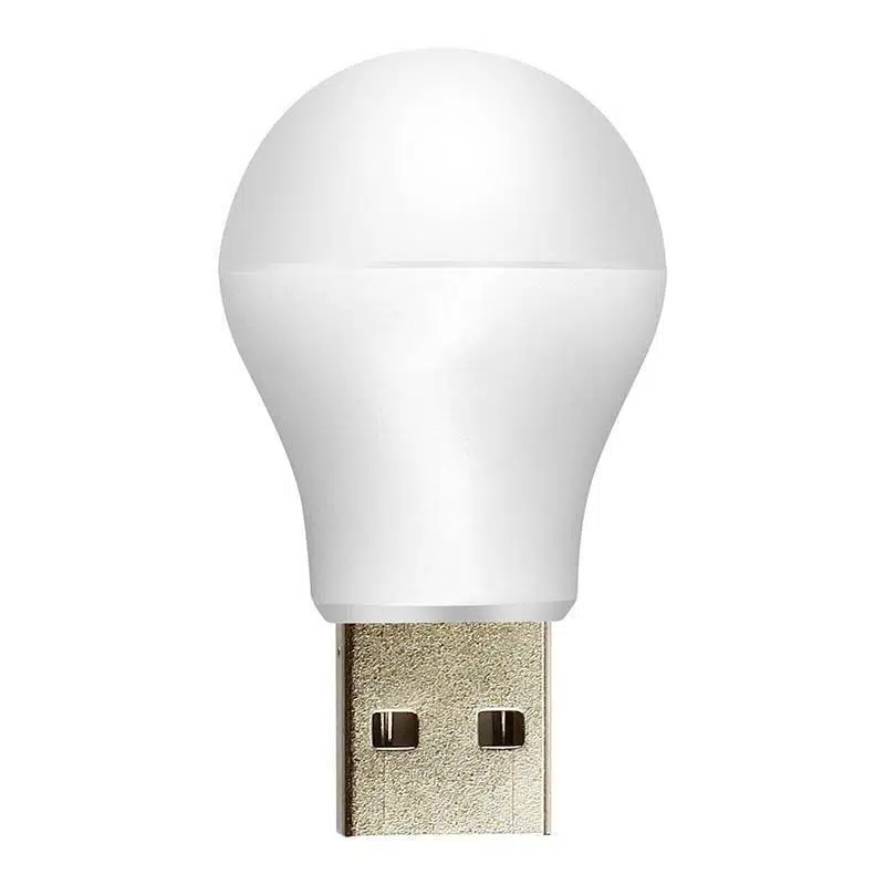 Powermaster 5V 1A Mini USB Led Lamba - Beyaz