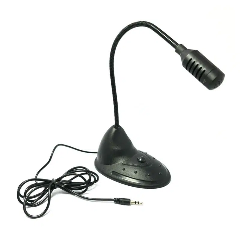 Powermaster Masaüstü Bilgisayar Mikrofonu 3.5mm Kablolu