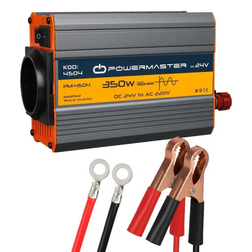 Powermaster PM-4504 24 Volt - 350 Watt Modifiye Sinüs İnvertör