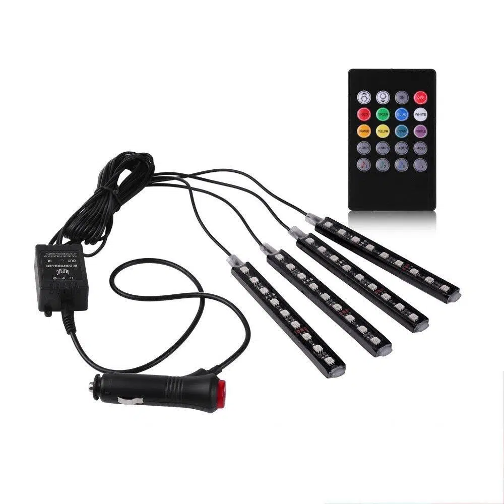 Powermaster Sese Duyarlı Araç İçi RGB Led Animasyon