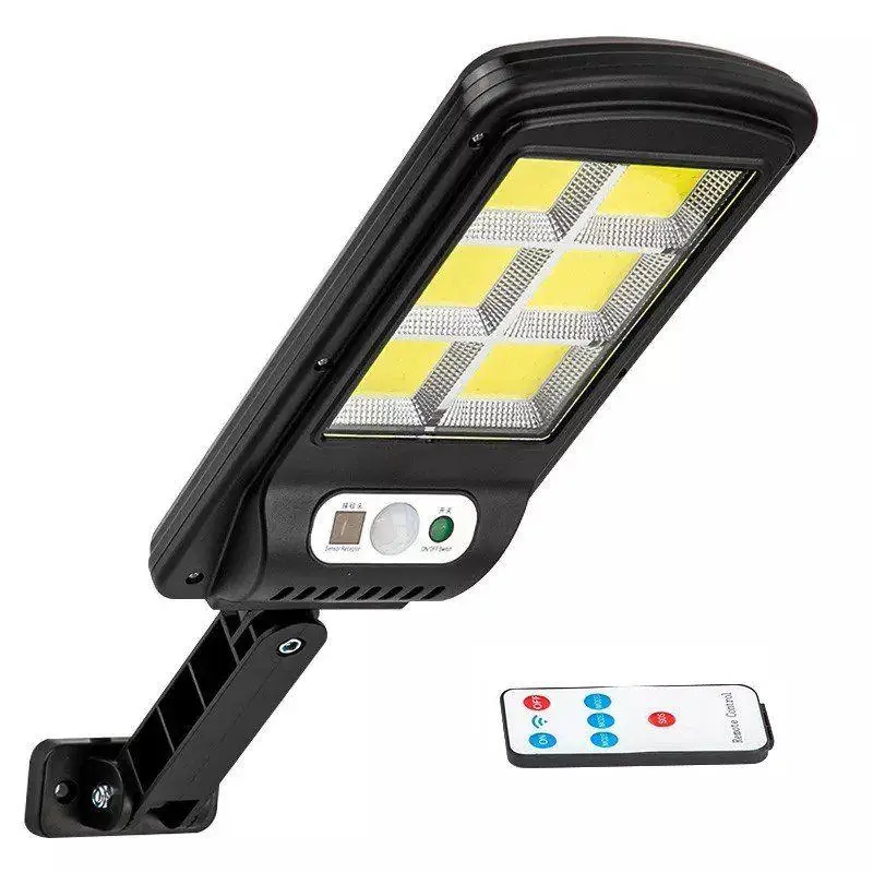 Powermaster W756-6 Hareket Sensörlü Uzaktan Kumandalı 6Cob Ledli Solar Lamba