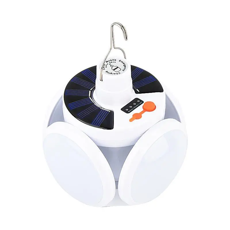 Premio PR-2038 Solar Panelli Şarjlı 5'li Katlanabilir Kamp Lambası