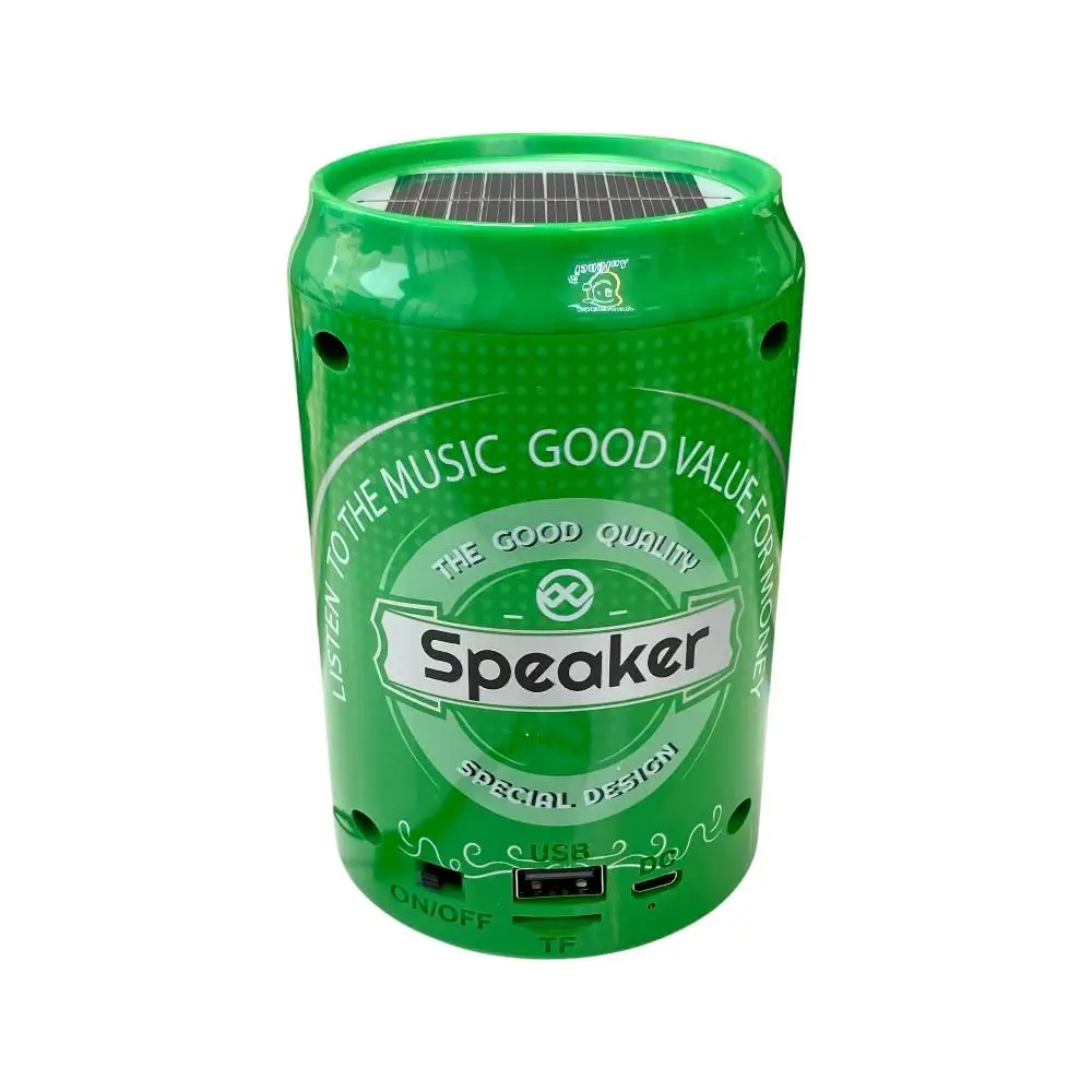 Rose SP-402 El Fenerli Taşınabilir Solar Şarjlı Bluetooth Yeşil Hoparlör