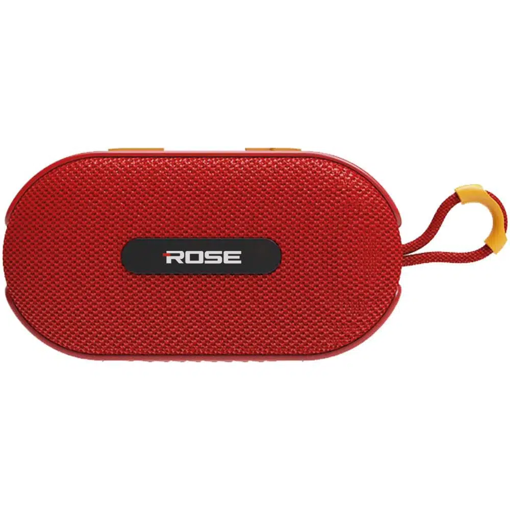 Rose SP-503 Taşınabilir Şarjlı Bluetooth Hoparlör - Kırmızı