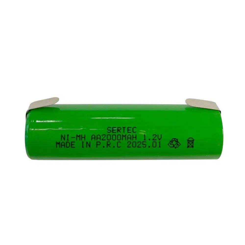 Sertec 1.2Volt 2000mAh AA Ni-MH Şarjlı Kalem Pil Puntolu