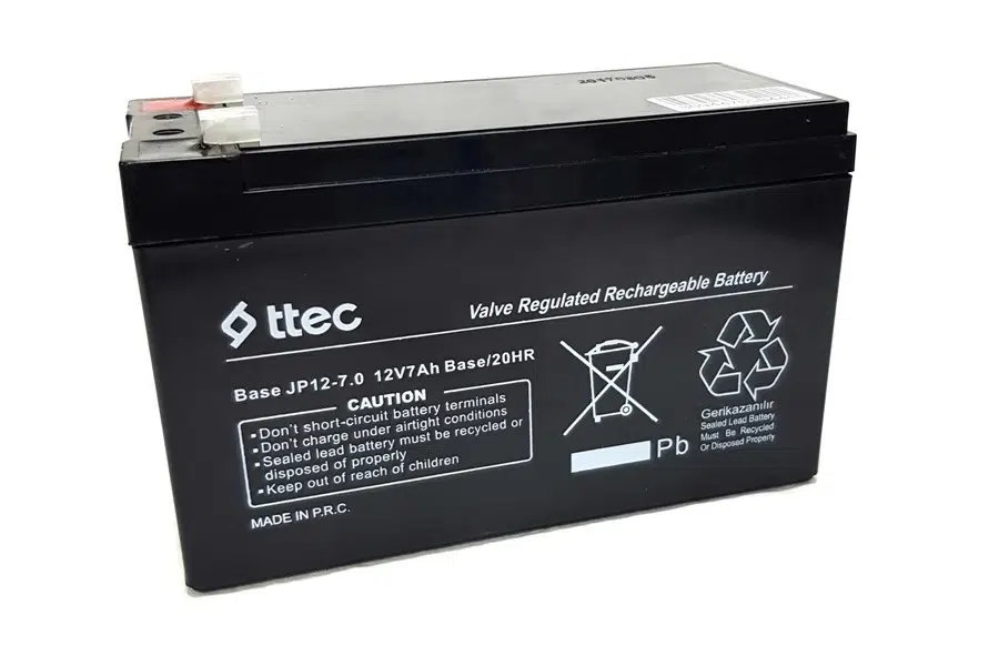 Ttec Base 12Volt 7Amper Akü 