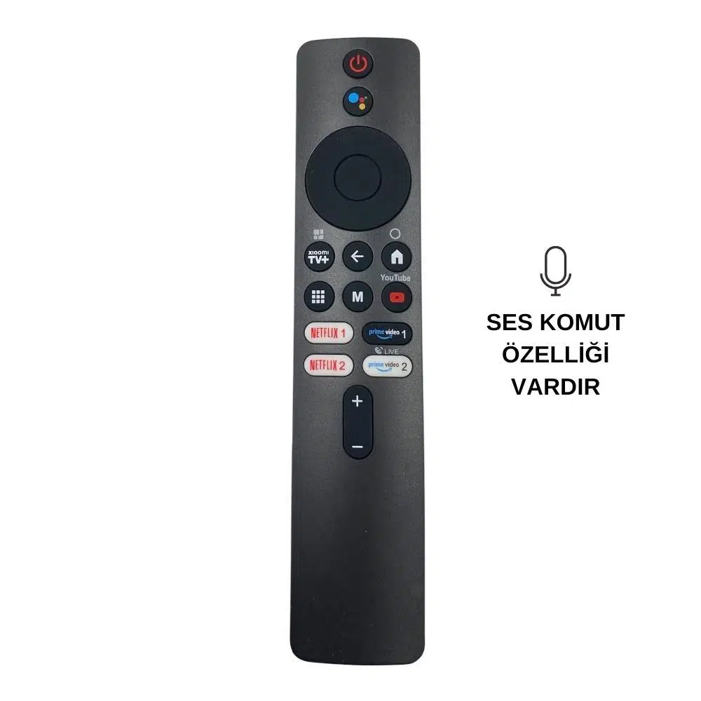Xiaomi MI-05 Universal Netflix-Prime Video Tuşlu Kumanda - Ses Komutlu